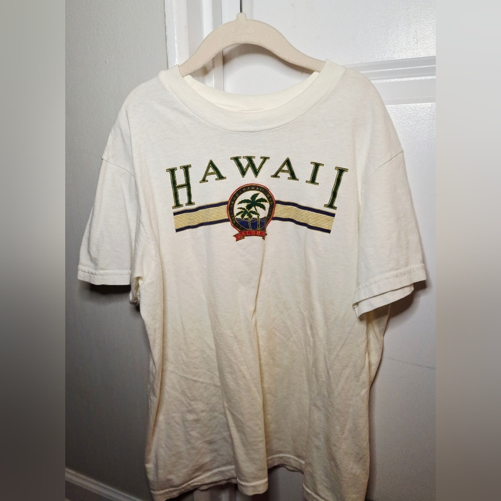 Vintage 90s 🏝🌞Hawaii Graphic T-Shirt (L)